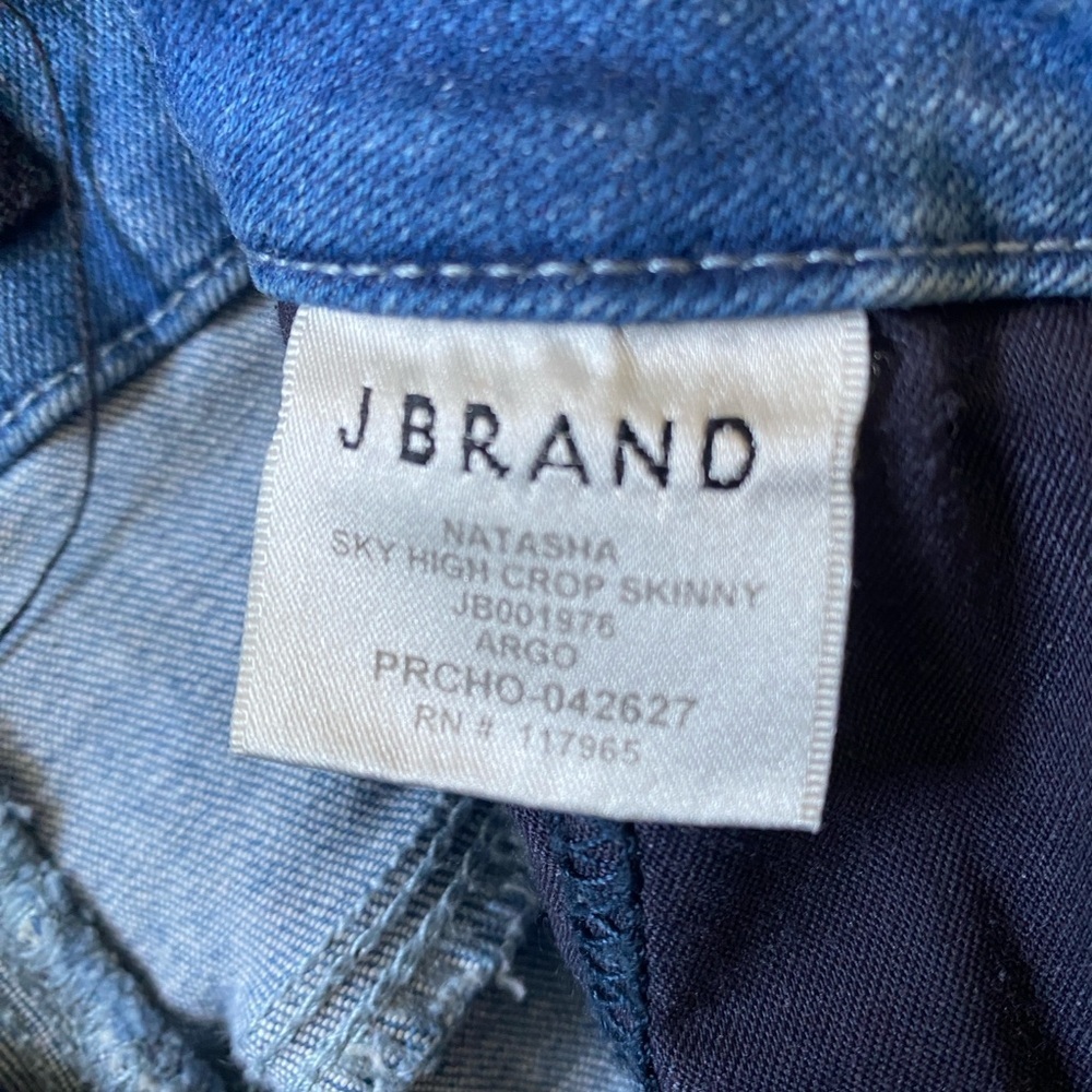 J Brand Natasha High-Rise Skinny Jeans Size 27 Y2K Button Fly - Picture 7 of 13
